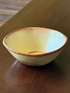 ✨ Vintage Frankoma Sand and Terracotta Rounded Square Pottery